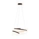 Люстра Italux Rustin PND-58728-45W-3K коричневая 45 Вт 3000 K PND-58728-45W-3K - изображение 2