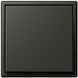 1-постова рамка JUNG LC9814320R LS 990 Les Couleurs Le Corbusier, чорна - зображення 2