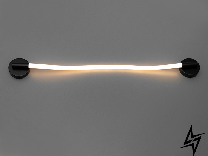Современный светодиодный светильник шланг 5W Hoselight D23-32106 Черный SY9600-BK фото в живую, фото в дизайне интерьера