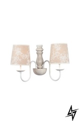 Бра декоративное NB Lighting Сабрина 1802-cl241-aba26ne14-ct2704 27092 фото в живую, фото в дизайне интерьера