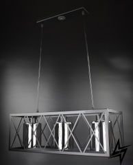 Підвісна стельова люстра в стилі LOFT лофт L23-37313 Чорний 11535/3-gr фото наживо, фото в дизайні інтер'єру