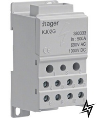 Ответвительный блок KJ02G 500А Hager фото