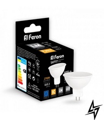 LED лампа Feron 25815 Saffit GU5,3 7W 2700K 5x4,6 см фото