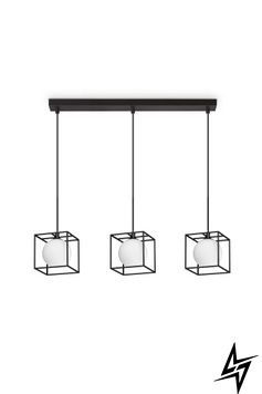 Люстра подвесная Ideal Lux 327846 Lingotto Sp3 Single Nero фото