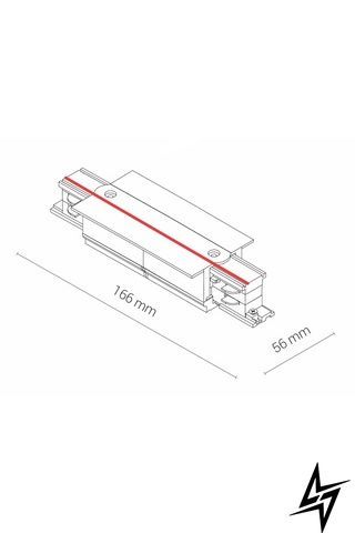 Компонент трекової системи Nowodvorski Ctls 8686 білий 8686 фото