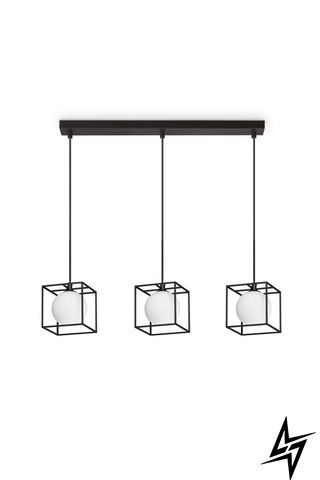 Люстра подвесная Ideal Lux 327846 Lingotto Sp3 Single Nero фото