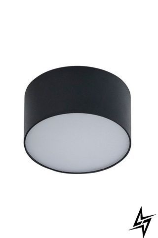 Накладний точковий світильник Azzardo Monza R AZ2258 LED 10 Вт 4000 K, чорний, &Oslash;11,5 &times; 5,5 см фото