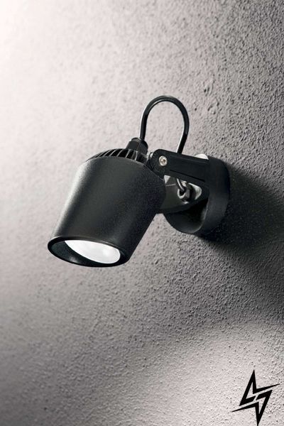 Настенный уличный светильник Ideal Lux Minitommy 096476 черный GU10 IP66 096476 фото