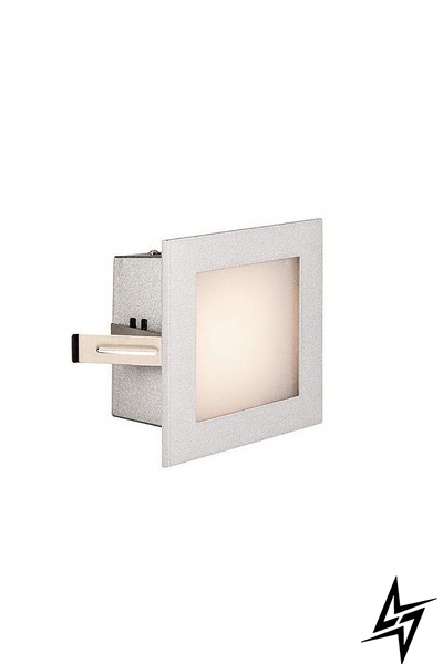 Точечный врезной светильник SLV Frame 1000577 ЛЕД 24285 фото в живую, фото в дизайне интерьера