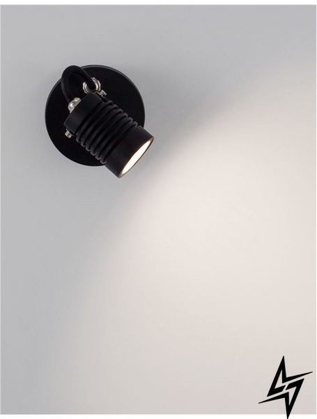 Вуличний настінний світильник Nova luce Fend 9971451 LED  фото наживо, фото в дизайні екстер'єру