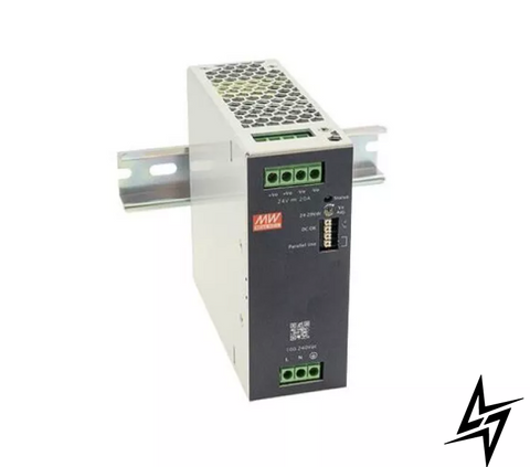 Блок живлення Mean Well на DIN-рейку 480W DC24V 20A XDR-480E-24 XDR-480E-24 фото