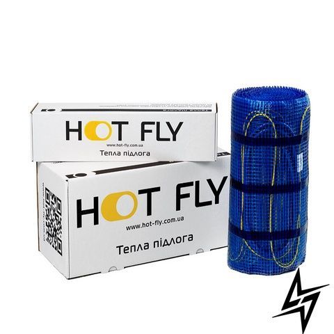 Нагрівальний мат двожильний HOT FLY HFM 6.00, 6.0 м. кв., 1200 Вт, 200 Вт/м&sup2; фото