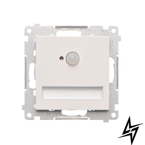 Встраиваемый LED-ориентир с датчиком движения Simon TOSC3K.01/111 55, белый матовый, 230 В фото