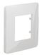 Однопостова рамка глянцева Unica New Studio NU200218 біла Schneider Electric фото 3/6