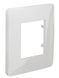 1-постова рамка Schneider Electric NU200218 Unica Studio, біла, глянцева, пластик - зображення 3