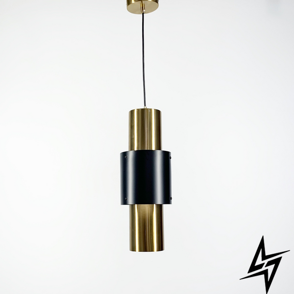 Подвесной светильник Etna LE26256 1xE27 15x40см Черный MJ 21 BK+GD фото в живую, фото в дизайне интерьера