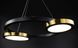 Стельова люстра LED L23-36763 Чорний SGA20-750 фото в дизайні інтер'єру, фото наживо 6/10
