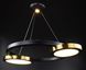 Стельова люстра LED L23-36763 Чорний SGA20-750 фото в дизайні інтер'єру, фото наживо 3/10