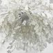 Подвесной белый светильник TRIO во флористических мотивах d120 см LE41174 4xE27 120x120см Белый/Хром MJ 185-120 фото в дизайне интерьера, фото в живую 8/10