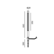LTX 08.6006.4.830.GR Столбик светодиодный YARD 2. D30mm, H600mm, LED 4W, 3000K, 120&deg;, 659Lm, CRI>80, DC 48V блок питания не в комплекте, IP65, опаловый, графит - изображение 2