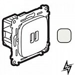 754999 Valena Allure Зарядное устройство с двумя USB-разьемами 240В/5В 1500мА С лицевой панелью Жемчуг Legrand фото
