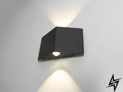 Накладная архитектурная LED подсветка 6Вт Nordika 23-31038 Черный HS8159-6W-BK фото в живую, фото в дизайне экстерьера