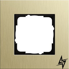 0211217 Рамка Esprit Светлое золото 1-постовая Gira фото