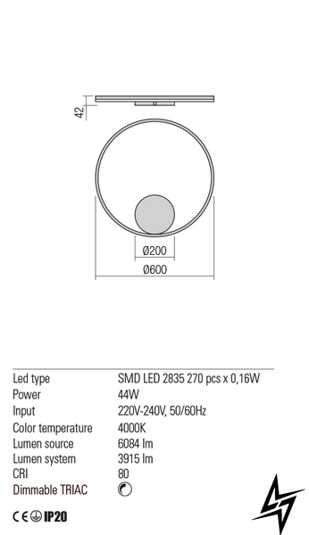 Настенный светильник бра Redo Orbit 01-1906-TRIAC ЛЕД  фото в живую, фото в дизайне интерьера