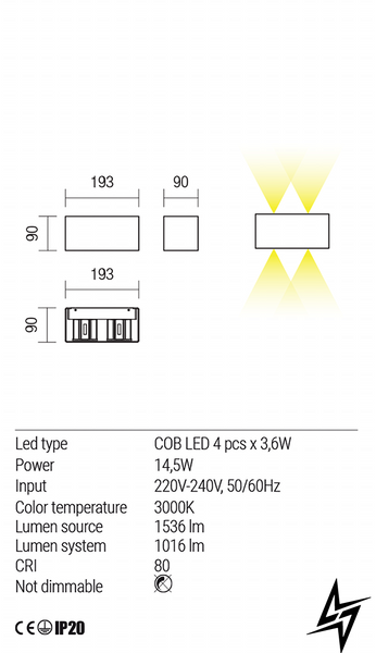 Бра Redo 01-1230 AMPLITUDE LED  фото наживо, фото в дизайні інтер'єру