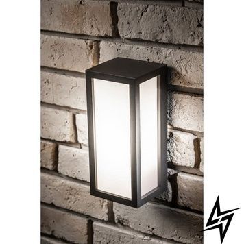 Светильник фасадный VASTI, E27, макс 12 Вт, IP54, черный OS-VASE27B-10 фото