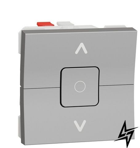 Вимикач для жалюзі Schneider Electric NU320830 Unica New, алюміній, матовий, 6 А, IP20 NU320830 фото