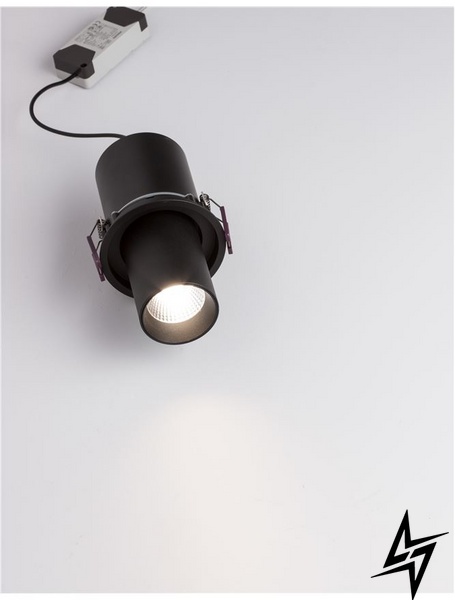 Врізний точковий світильник Nova luce Pin 9232131 LED  фото наживо, фото в дизайні інтер'єру