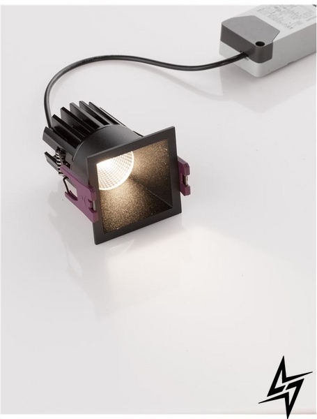 Врезной точечный светильник Nova luce Bree 9232114 ЛЕД  фото в живую, фото в дизайне интерьера
