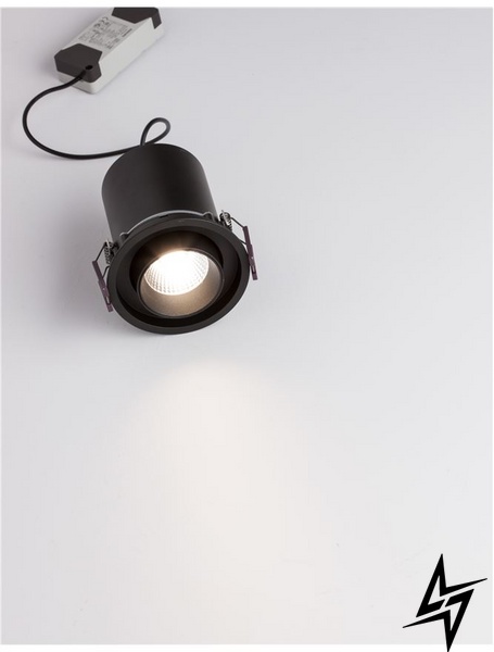 Врізний точковий світильник Nova luce Pin 9232131 LED  фото наживо, фото в дизайні інтер'єру