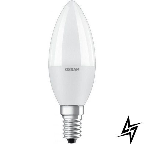 Лампа LED OSRAM CL B 6.5W/830 550Lm FR E14 Value 60 4058075623569 фото