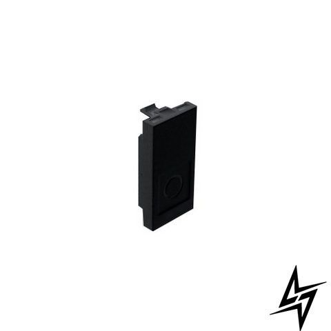 Панель заглушки под кабель коаксальный 1-мод Чёрный матовый 45970 SPM Efapel Quadro 45 фото