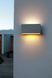 Настінний фасадний вуличний світильник Norlys Asker 1510AL LED 27903 фото в дизайні екстер'єру, фото наживо 3/6