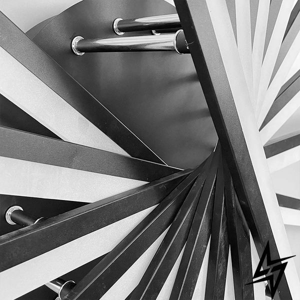 LED люстра 105&times;105&times;17 см чорна 26-1258 MJ195/9 BK фото