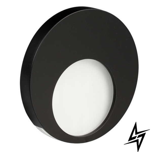 Настінний світильник Ledix Muna 02-111-61 накладний Чорний 5900K 14V LED LED10211161 фото наживо, фото в дизайні інтер'єру
