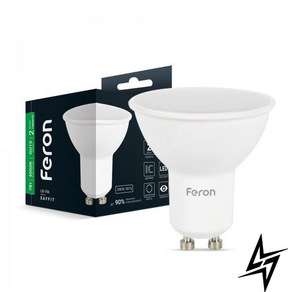LED лампа Feron 25817 Saffit GU10 7W 4000K 5x5,4 см фото