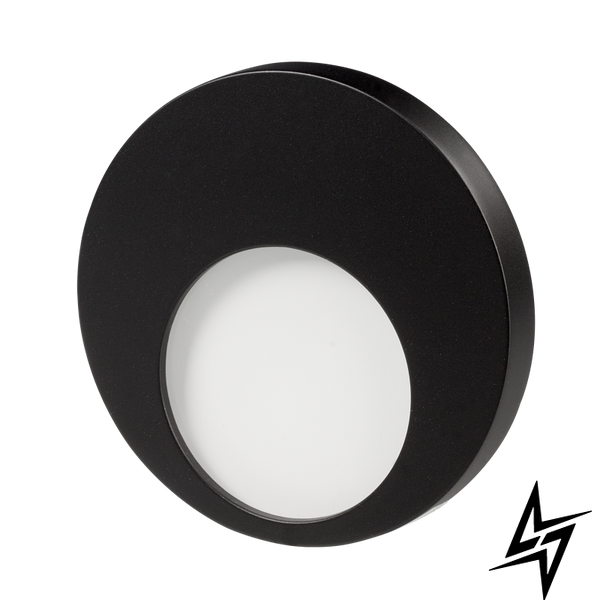 Настенный светильник Ledix Muna 02-111-61 накладной Черный 5900K 14V ЛЕД LED10211161 фото в живую, фото в дизайне интерьера