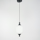 Минималистичный подвес из органического пластика LE25457 LED 8W 3000K 15x15см Черный/Белый MJ 23/1 фото в дизайне интерьера, фото в живую 5/5