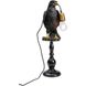 Настольный светильник Animal Sitting Crow Mat Black 61cm S23-38753 1xE27 16см Черный 52705 фото в дизайне интерьера, фото в живую 4/6