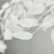 Подвесной белый светильник TRIO во флористических мотивах d110 см LE41175 4xE27 110x110см Белый/Хром MJ 185-110 фото в дизайне интерьера, фото в живую 2/10