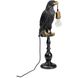 Настільний світильник Animal Sitting Crow Mat Black 61cm S23-38753 1xE27 16см Чорний 52705 фото в дизайні інтер'єру, фото наживо 5/6