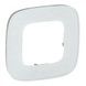 1-постова рамка Legrand 755541 Valena Allure, скло, біла, глянцева 755541 - зображення 1