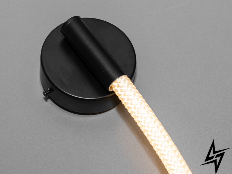 Современный светодиодный светильник шланг 5W Hoselight D23-32108 Черный 9600-BK фото в живую, фото в дизайне интерьера
