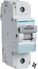 Автоматический выключатель Hager HMD190 1P 100A D 15kA фото