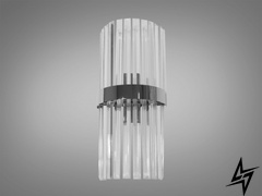 Современный настенный светильник D23-32167 хром D86619/A4W200xH450HR фото в живую, фото в дизайне интерьера