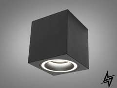 Накладний точковий світильник D23-31451 Чорний QXL-18086-S-BK фото наживо, фото в дизайні інтер'єру
